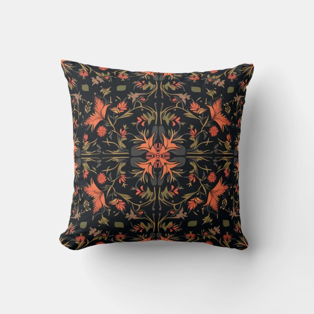 a blossoming living room cushion (Front)