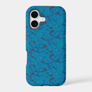 a blue and black background with a pattern