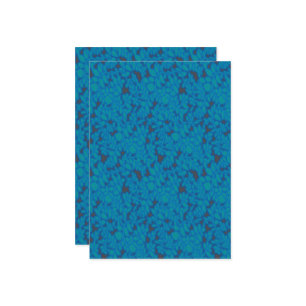 a blue and black background with a pattern invitation