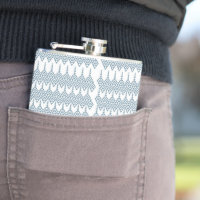 a blue and white pattern with a white background