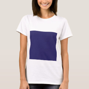 a blue background with a clock on it T-Shirt