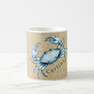 A Blue Crab Coffee Mug