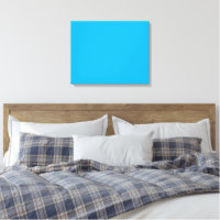A blue square centred on a white background, crea