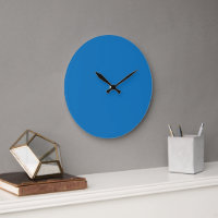 A blue square framed by a white border, showcasing