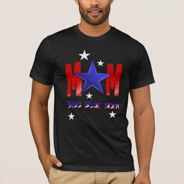 A Blue Star Mum-lettered T-Shirts (Front)