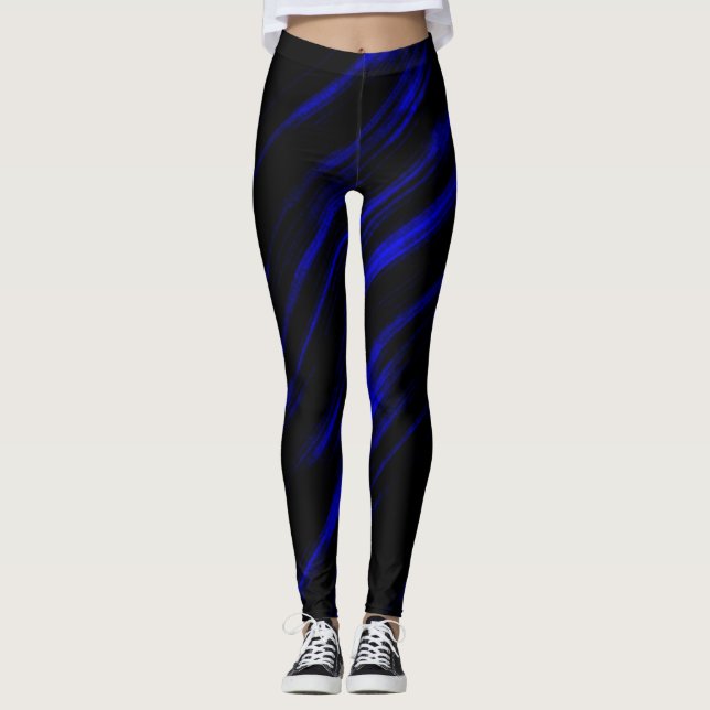 A Blue Streak Leggings (Front)