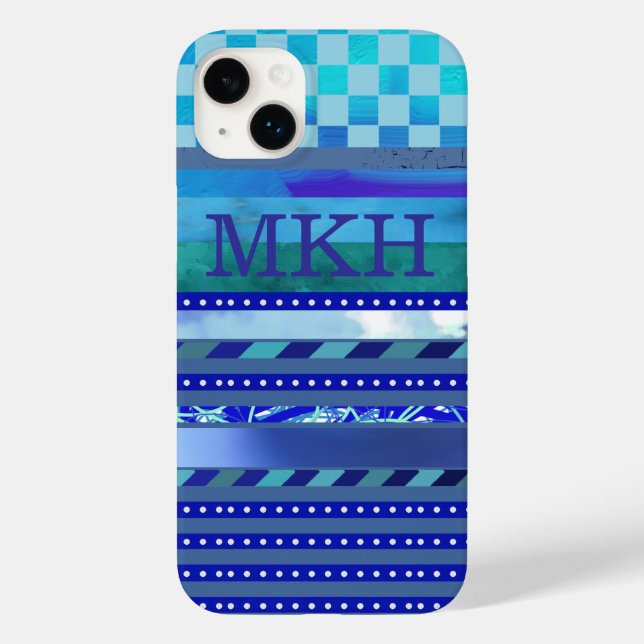 a blue suggestion Case-Mate iPhone case (Back)