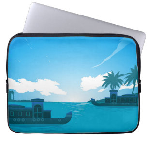 A Boat in The Sea-18530 Laptop Sleeve