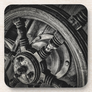 A Boat'S Helm Coaster