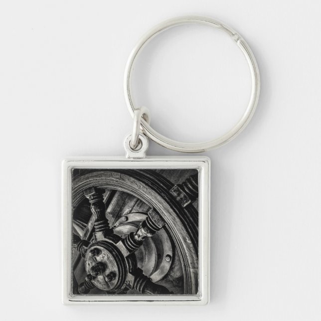 A Boat'S Helm Key Ring (Front)