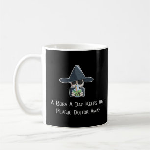 A Boba A Day Keeps The Plague Doctor Away Bubble T Coffee Mug