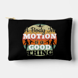 A Body in Motion - Girls Gymnastics Mindset  Accessory Pouch