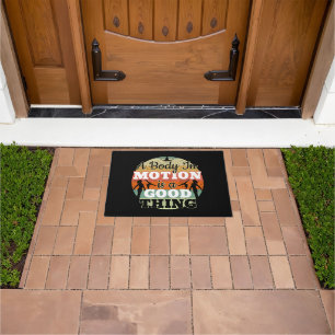 A Body in Motion - Girls Gymnastics Mindset  Doormat