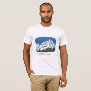 A bold image of beautiful Mt. Index, Washington T-Shirt