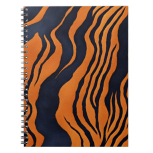 A Bold Notebook with Striking Tiger Stripes