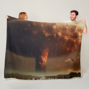 A-BOMB FLEECE BLANKET