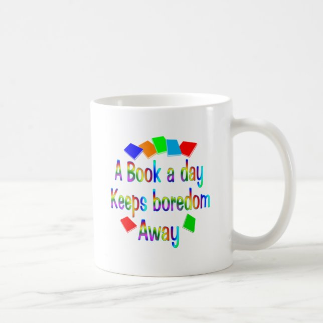 A Book A Day Coffee Mug (Right)