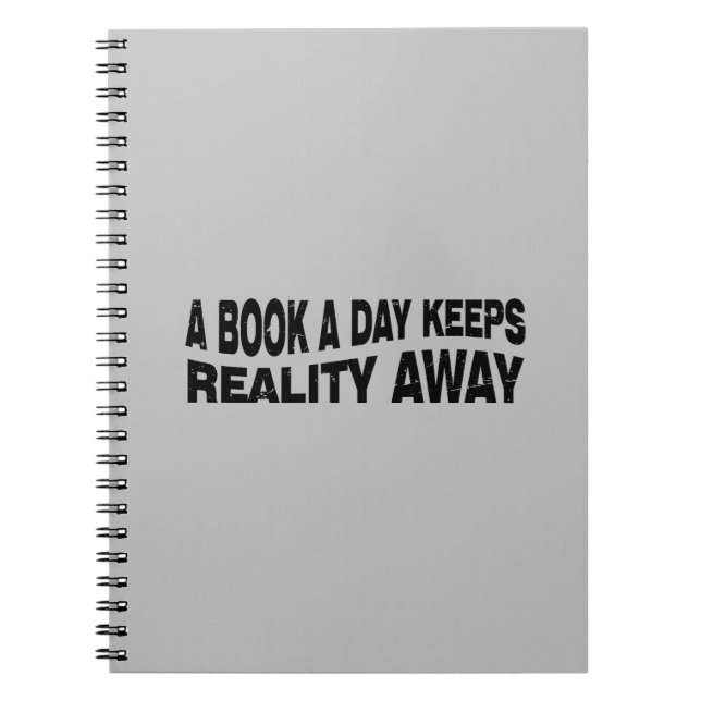 A Book A Day Keeps Reality Away (Front)