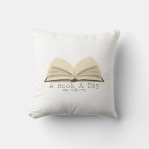 A Book A Day: Keeps Reality Away Cushion