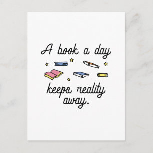 A Book A Day Postcard
