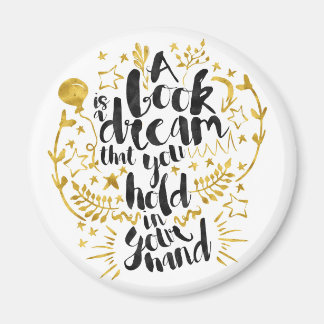 A Book Is A Dream magnet