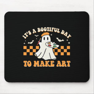 A Bootiful Day To Make Art Halloween Art Teacher G Mouse Mat