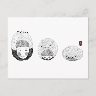 A Bored Panda Postcard