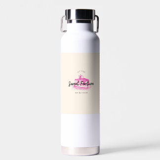 A bottle of milk or juice with an attractive logo 