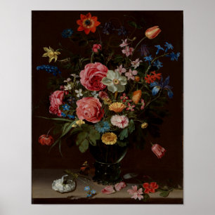 A Bouquet of Flowers Clara Peeters Art Print