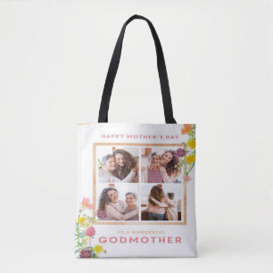 A Bouquet of Memories: Personalised Mother's Day Tote Bag
