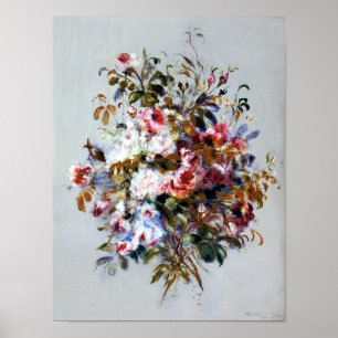 A Bouquet of Roses by Renoir Print