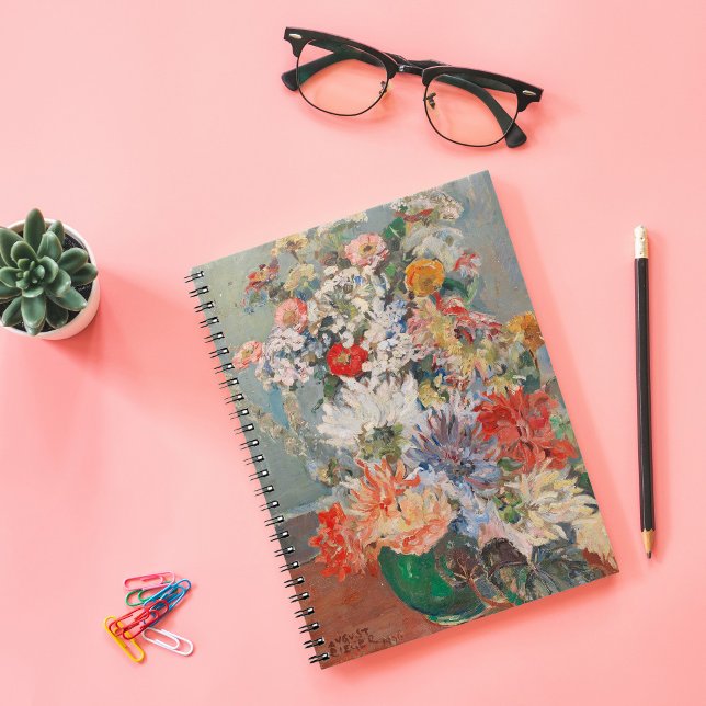 A Bouquet of Summer Flowers | August Rieger Notebook (Creator Uploaded)