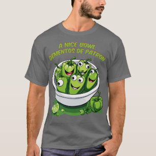 a bowl of dementos green pepper T-Shirt