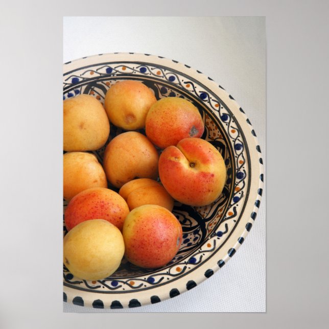 A bowl of Mediterranean Apricots 2 Poster (Front)