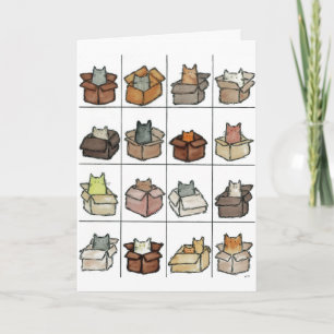 A Box For Every Cat Greeting Card