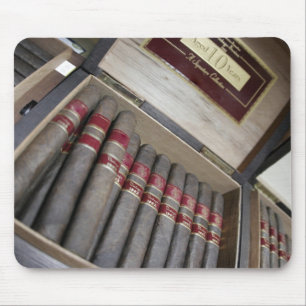 A box of cigars mouse mat
