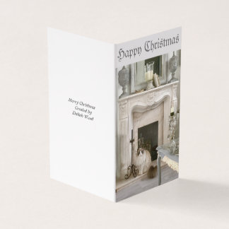 A box of  shabby chic Christmas Cards