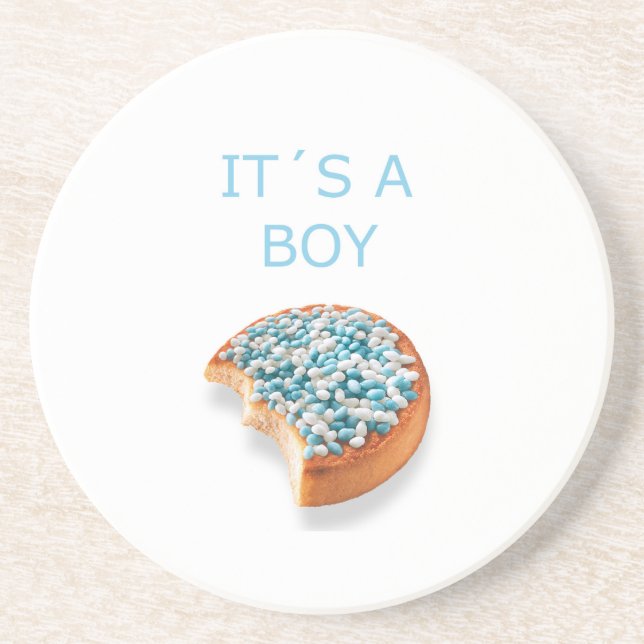 .a boy is born coaster (Front)