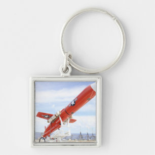 A BQM-74E Chukar drone ready for launch Key Ring