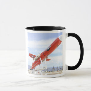 A BQM-74E Chukar drone ready for launch Mug