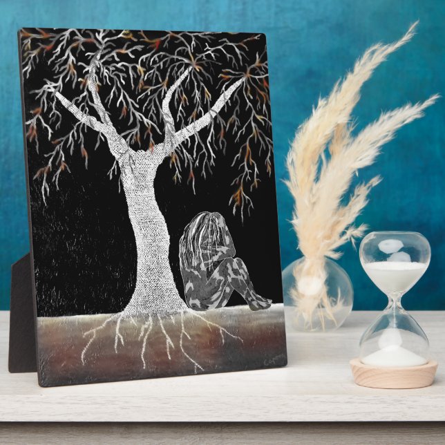 A Branch of Life to Contemplate Plaque (Side)