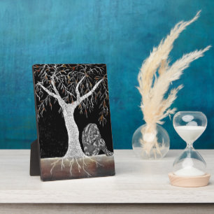 A Branch of Life to Contemplate Plaque