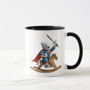 A brave white bear. mug