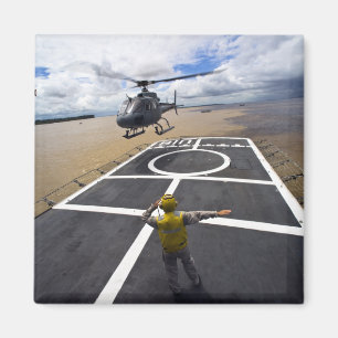 A Brazilian Eurocopter prepares to land Magnet