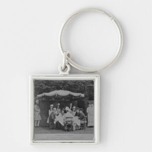 A Breakfast Party at Osbourne Key Ring