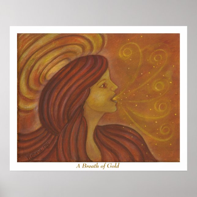 A Breath of Gold Poster (Front)