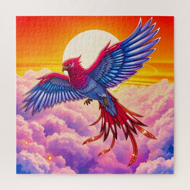 A breathtaking fantastical bird  jigsaw puzzle (Vertical)