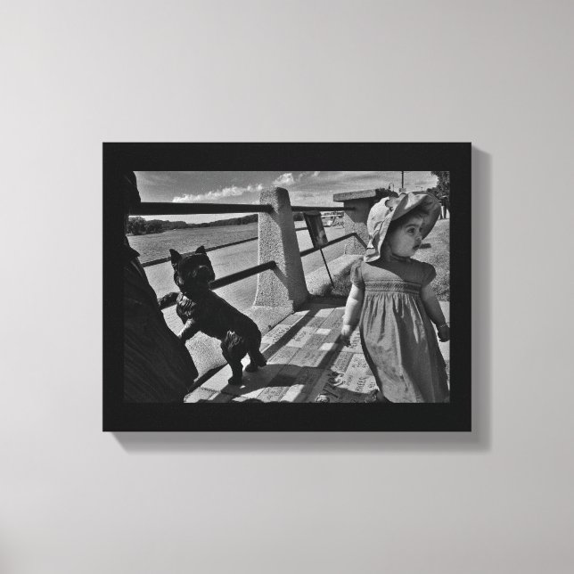 A Breezy Day Canvas Print (Front)