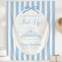 A Bride? Shut Up! Bachelorette Party Banner