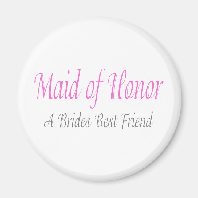 A Bride's Best Friend Magnet (Front)